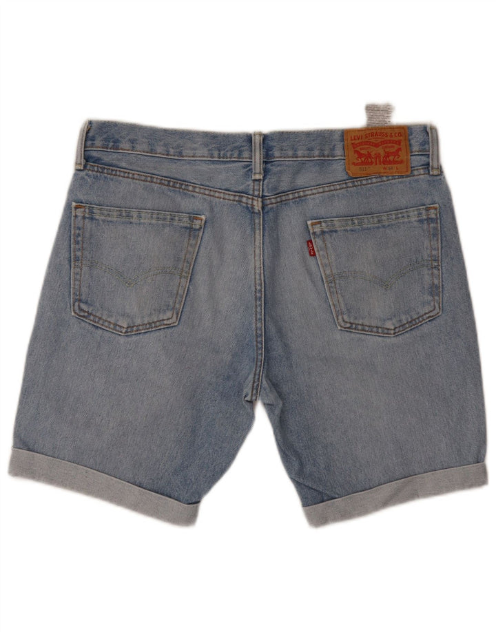 Levi's muške 511 traper kratke hlače W34 veliki plavi pamuk