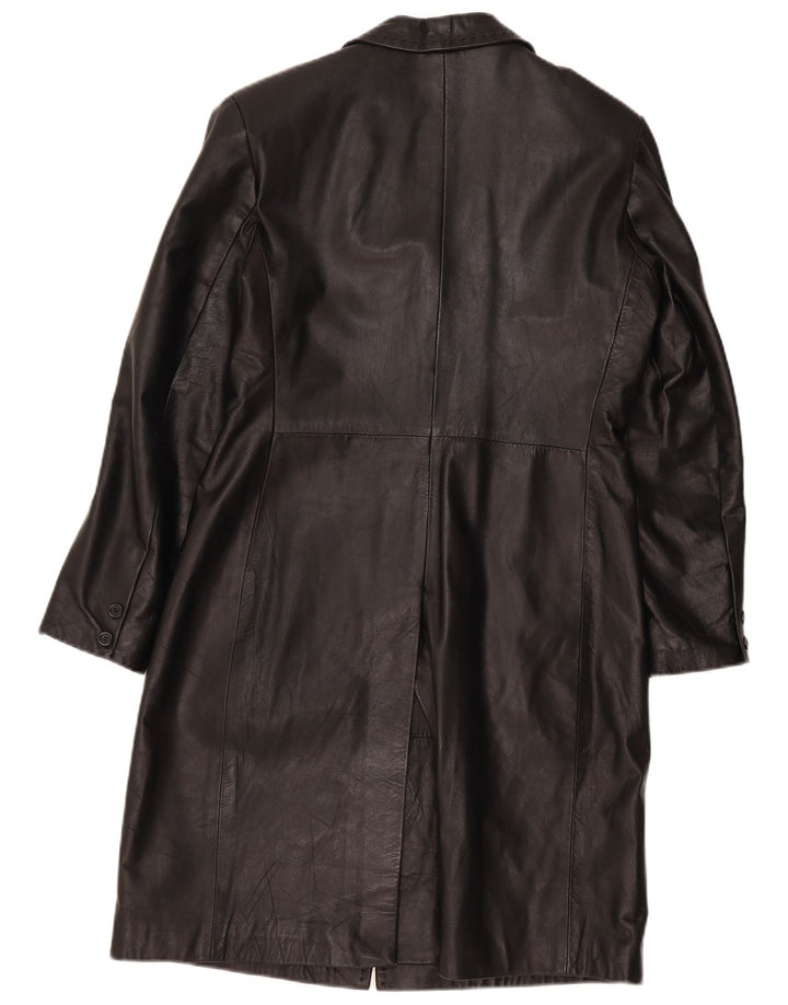 Vintage ženski kožni kaput IT 48 XL crna koža