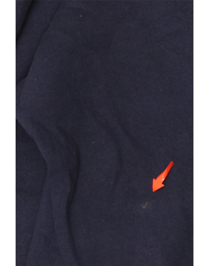 RUSSELL ATHLETIC muški pulover s kapuljačom Dri-Power na patentni zatvarač veliki tamnoplavi pamuk