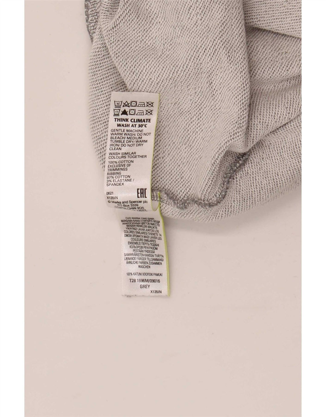 Marks & Spencer muške trenirke, velike sive pamučne hlače