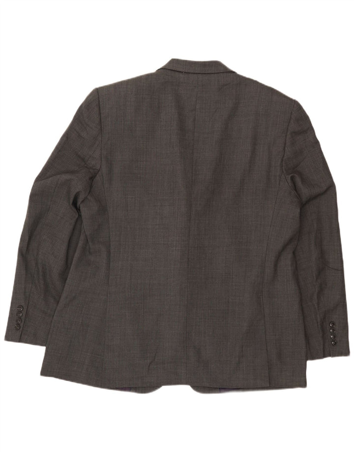 Marks & Spencer muška jakna s 2 gumba UK 46 XL siva vuna