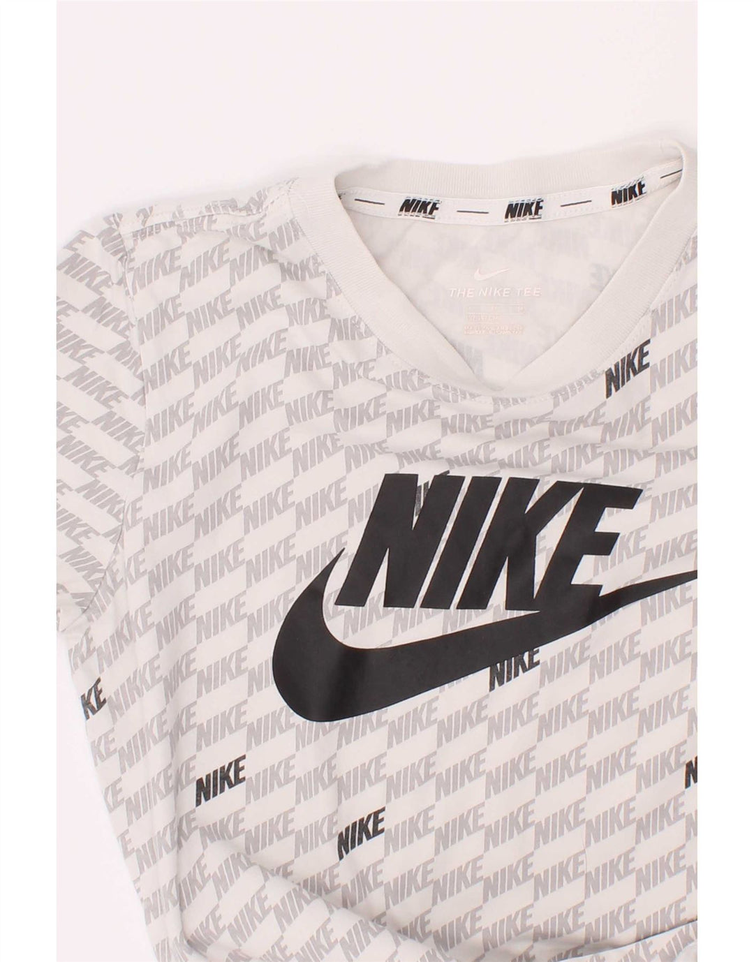 Nike Boys Graphic T-Shirt Top 10-11 Years srednje bijela