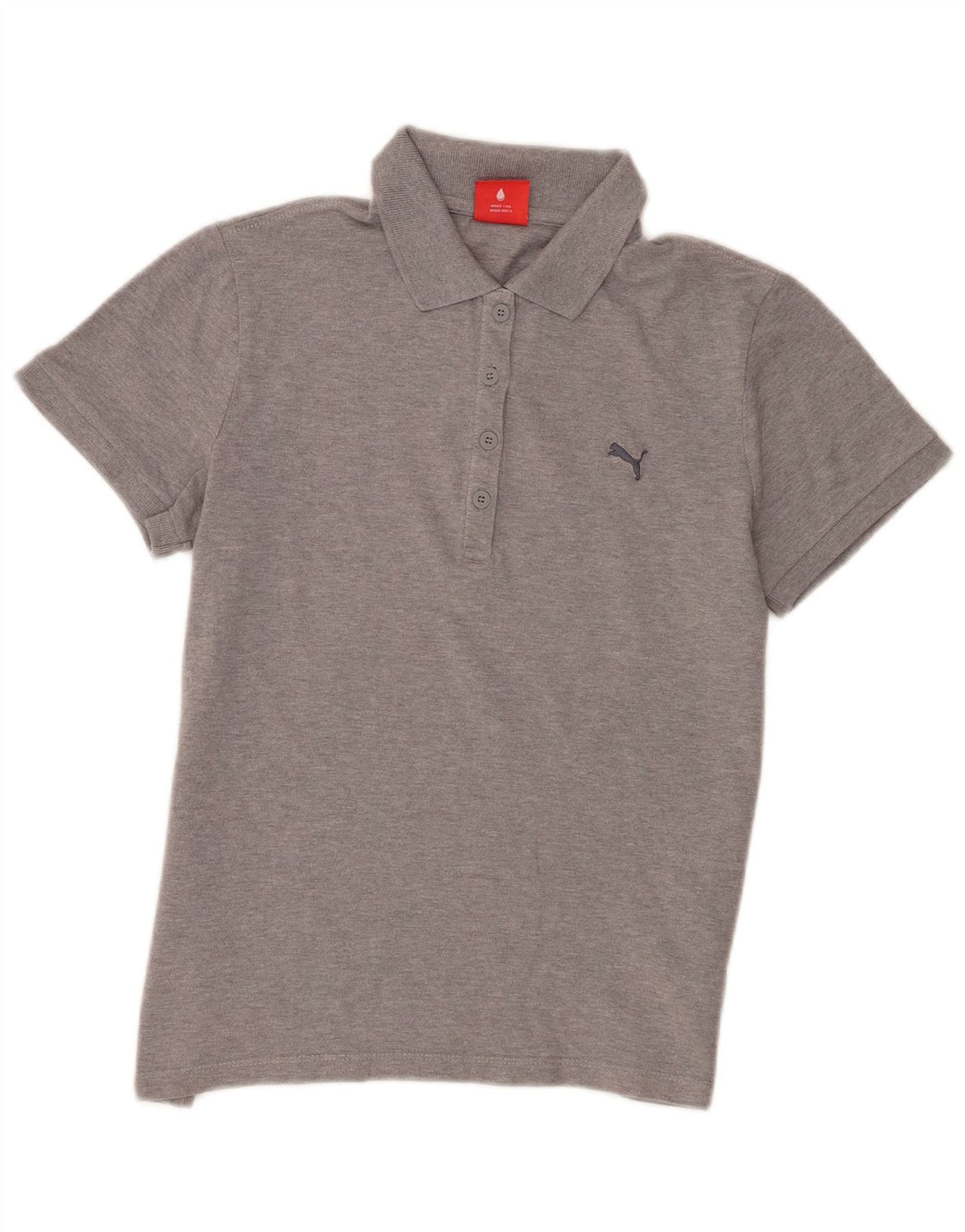 Puma ženska polo majica UK 14 srednje sivi pamuk