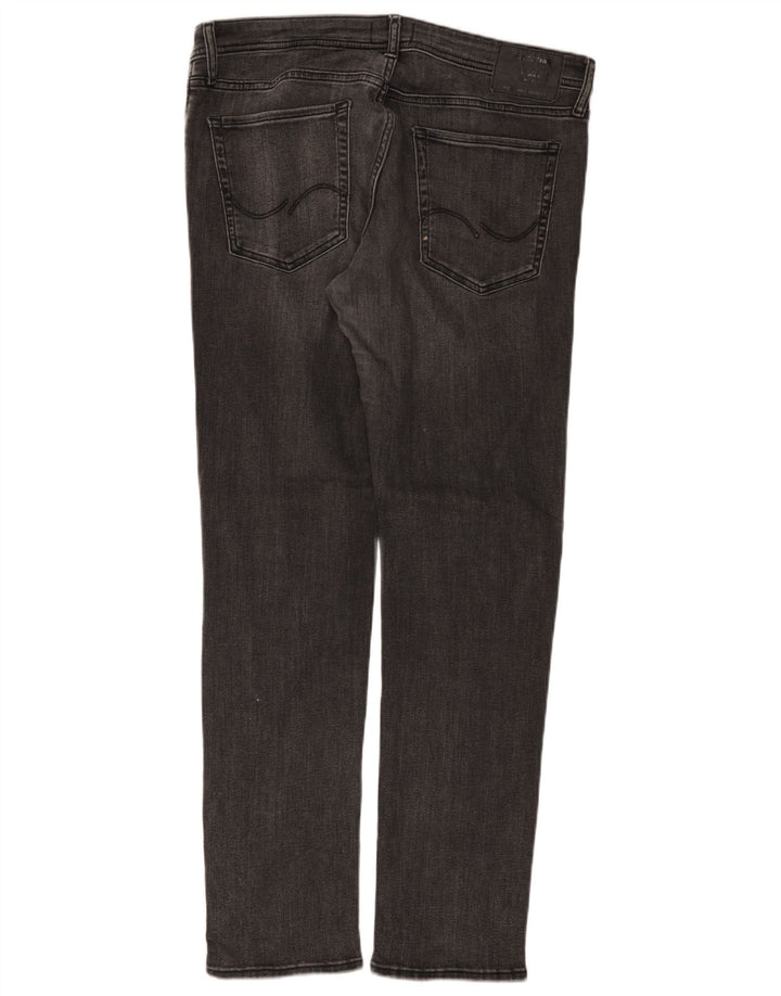 Jack & Jones Muške uske traperice W36 L32 Sivi pamuk