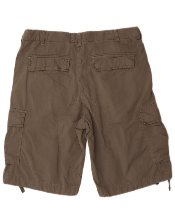 Jack & Jones muške kargo kratke hlače male W29 kaki pamuk