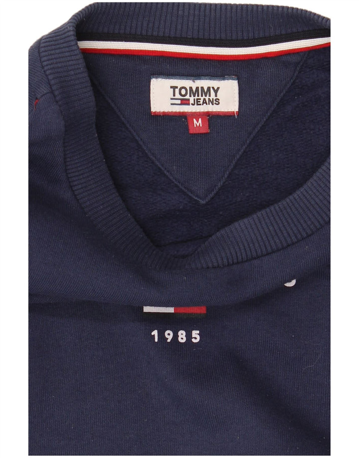 Tommy Hilfiger Ženski džemper s grafičkim motivima UK 14 srednje tamnoplava