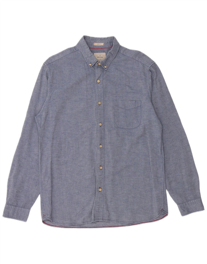 WHITE STUFF Muška košulja klasičnog kroja Srednje plavi pamuk