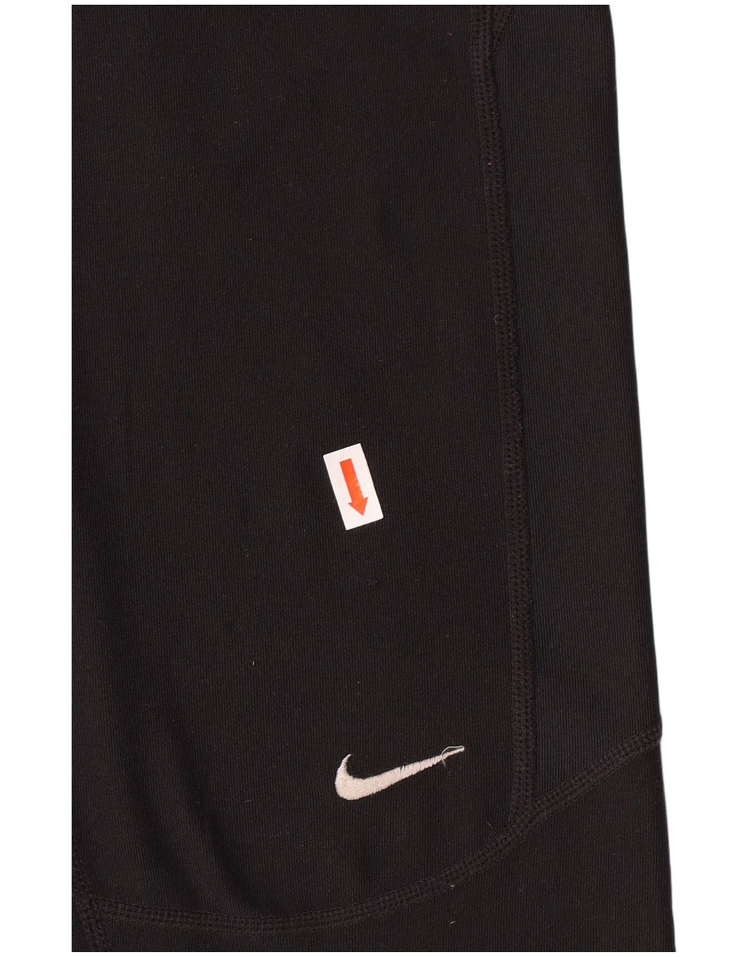 NIKE ženske tajice UK 10 male crne poliesterske