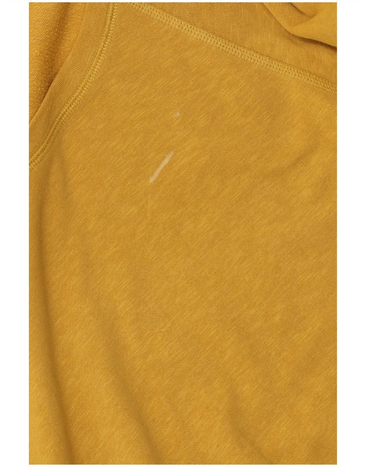 Woolrich ženska prevelika majica dugih rukava UK 10, mali žuti pamuk