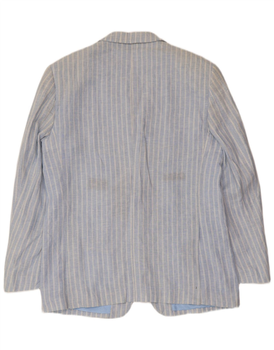 A.Basile Muška jakna s 3 gumba IT 50 Large Plavo prugasto platno