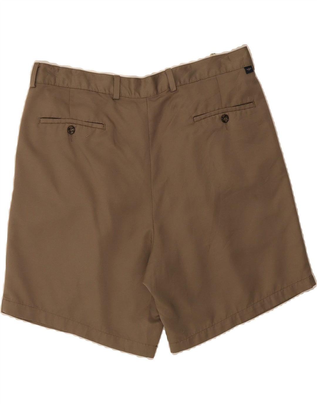 DOCKERS Mens Pegged Chino Shorts W38 XL Brown Microfibers Vintage Dockers and Second-Hand Dockers from Messina Hembry 