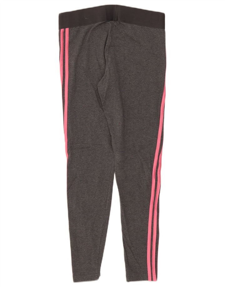 Adidas ženske tajice UK 12/14 srednje sive pamučne