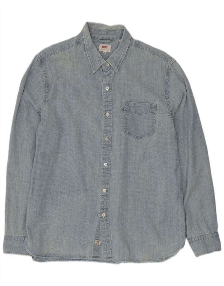 Levi's muška košulja XL plavi pamuk
