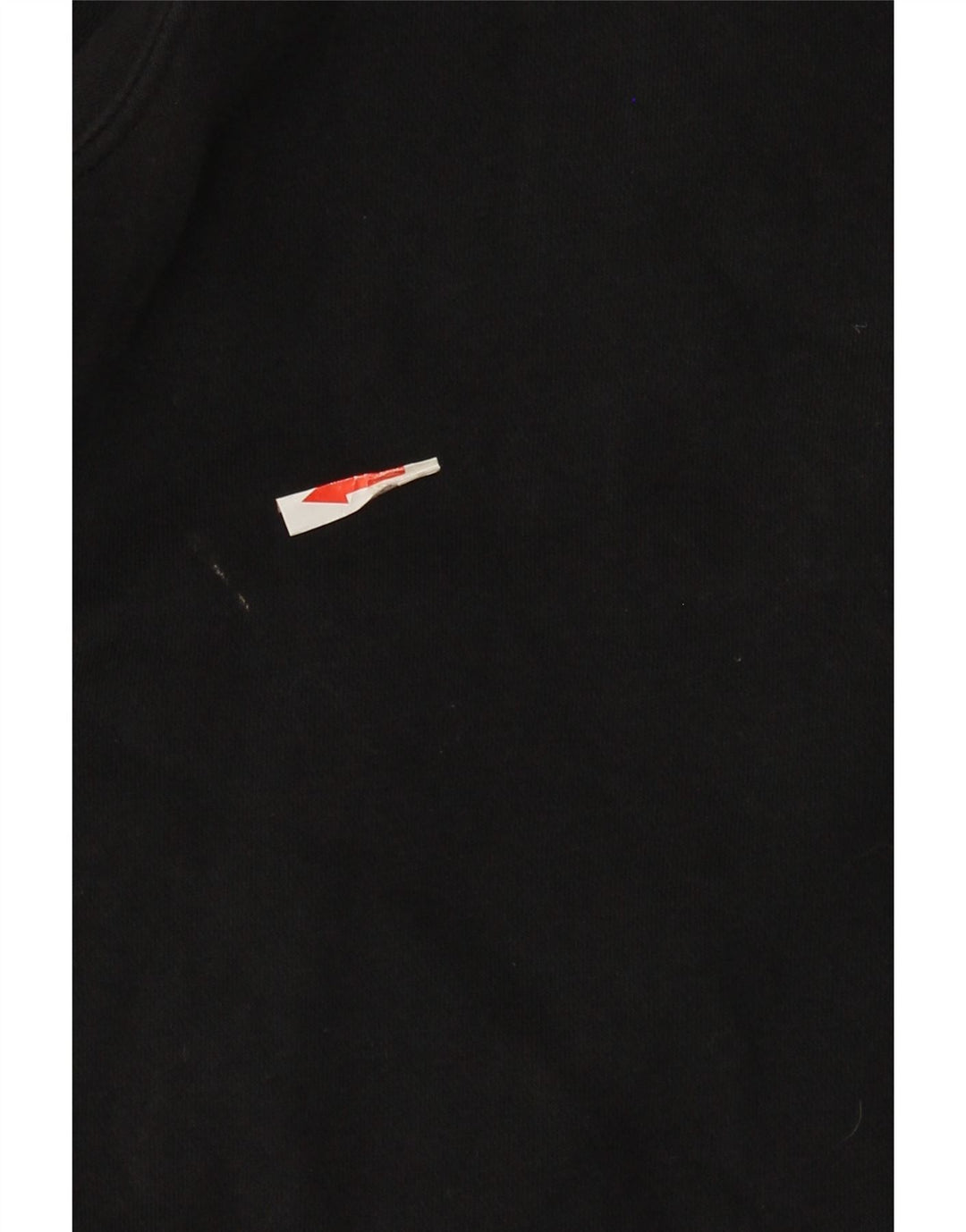 Nike muška majica s izrezom na patentni zatvarač Srednji crni pamuk