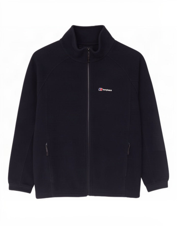 Berghaus muška jakna od flisa s podstavom UK 40 veliki tamnoplavi poliester