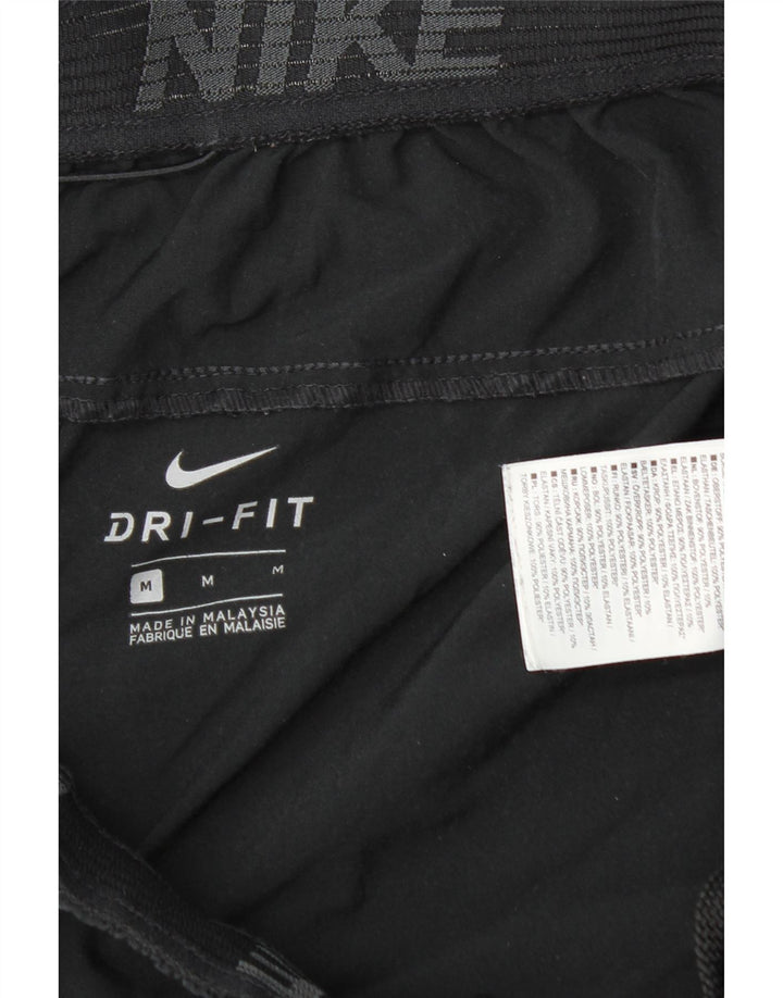 Nike Dri Fit sportske kratke hlače srednje crne boje od poliestera