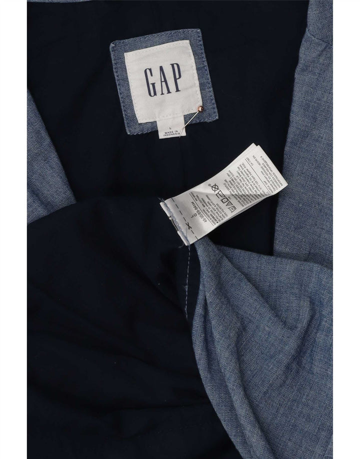 Gap muška jakna sa 2 gumba UK 40 Large Blue Pamuk