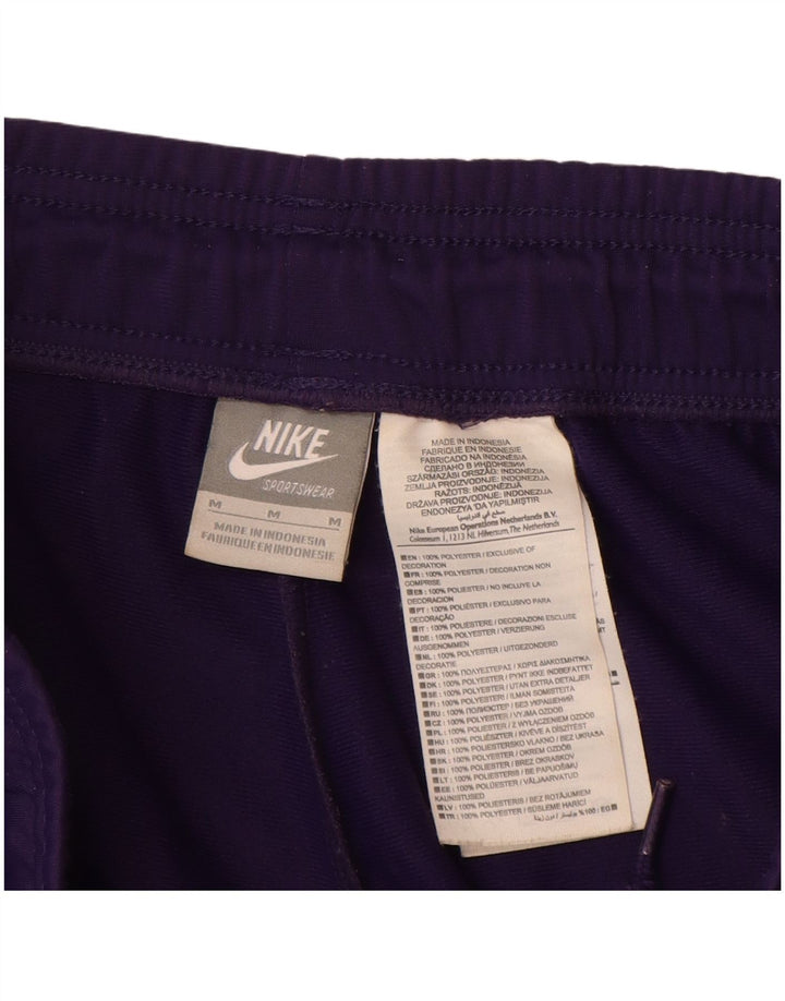 NIKE Ženska trenirka Hlače Joggers UK 14 srednje ljubičasti poliester