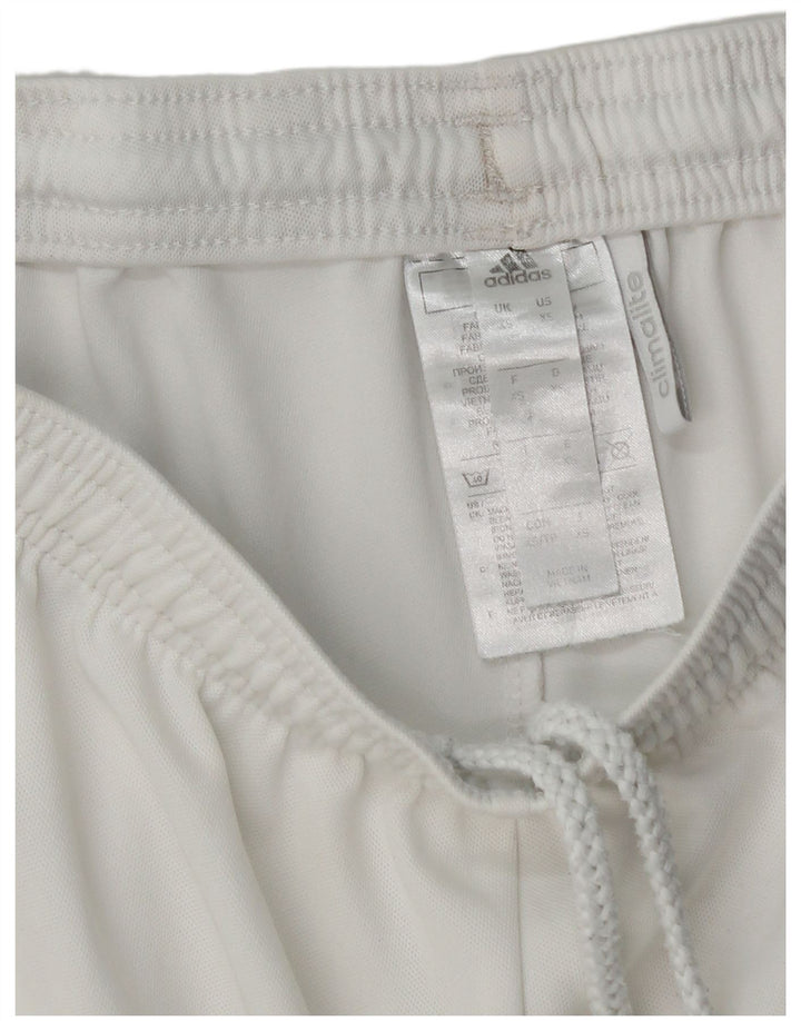 Adidas muške sportske kratke hlače Climalite XS bijeli poliester