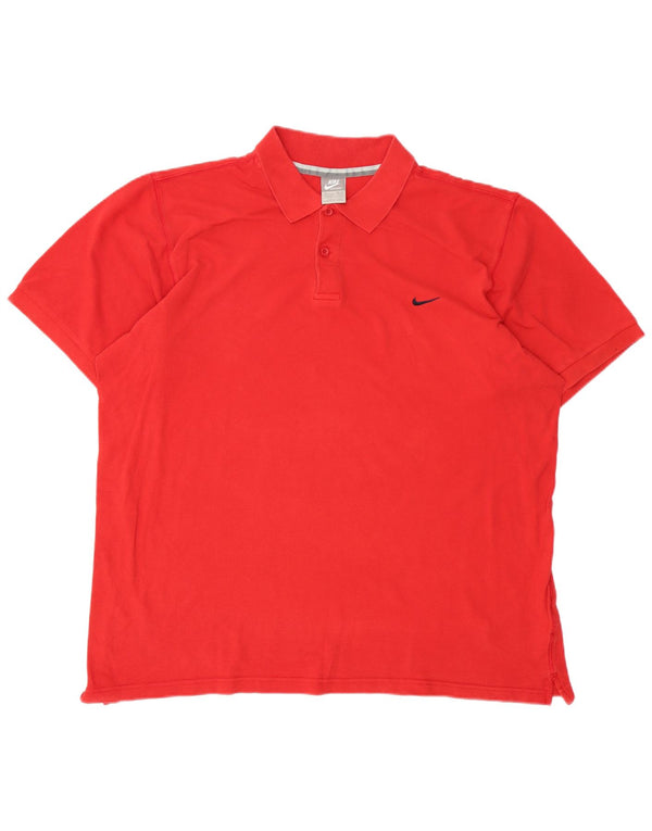 NIKE muška polo majica UK 45/47 XL crveni pamuk