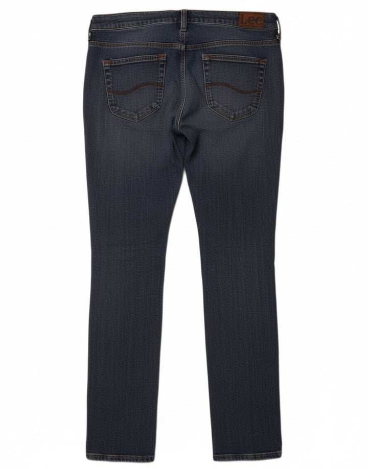 Lee ženske norma uske traperice W32 L33 plavi pamuk