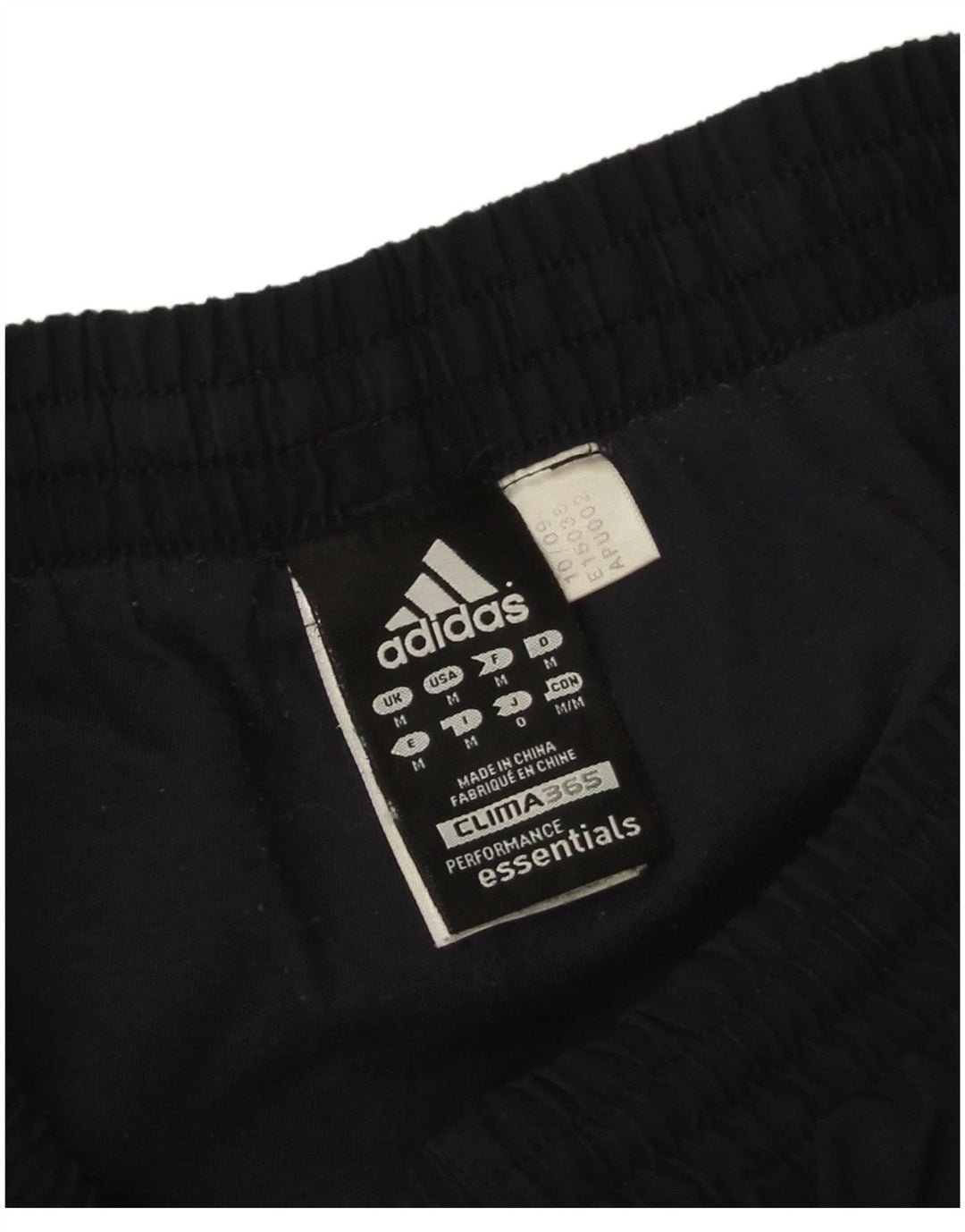 Adidas muške hlače za trenirku Clima 365 Medium tamnoplavi poliester