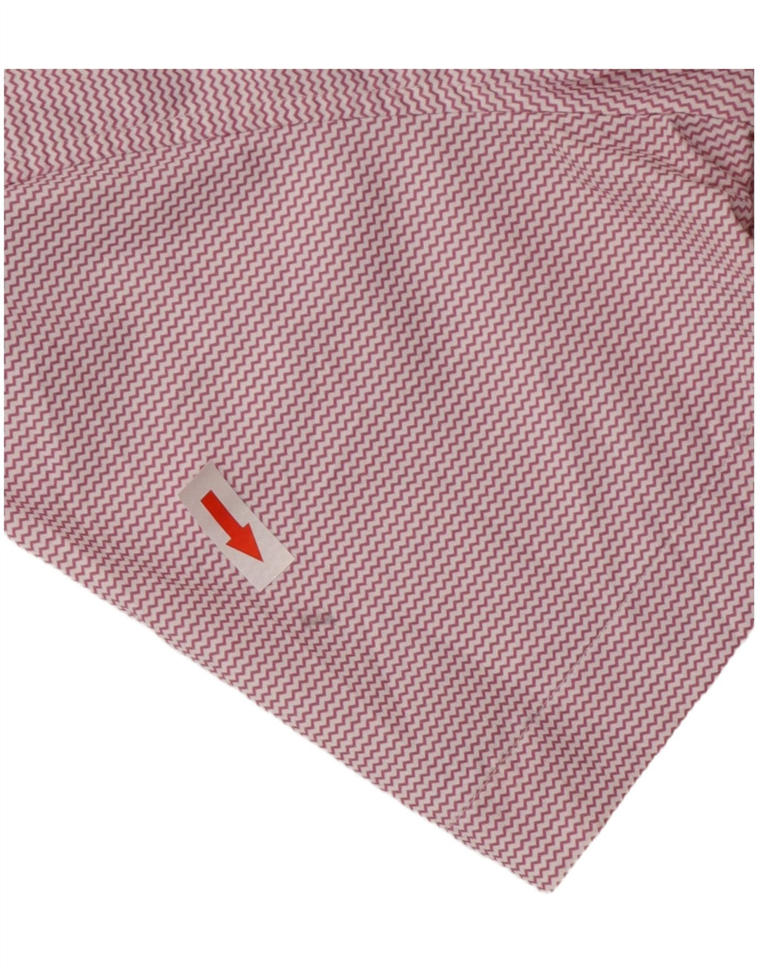 BONOBOS muška krojena majica kratkih rukava, mali ružičasti najlon u obliku ševrona