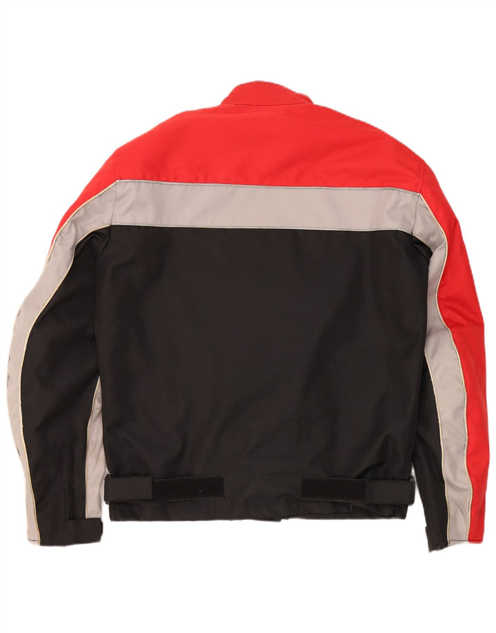 Vintage muška trkačka jakna UK 36 Small Red Colourblock