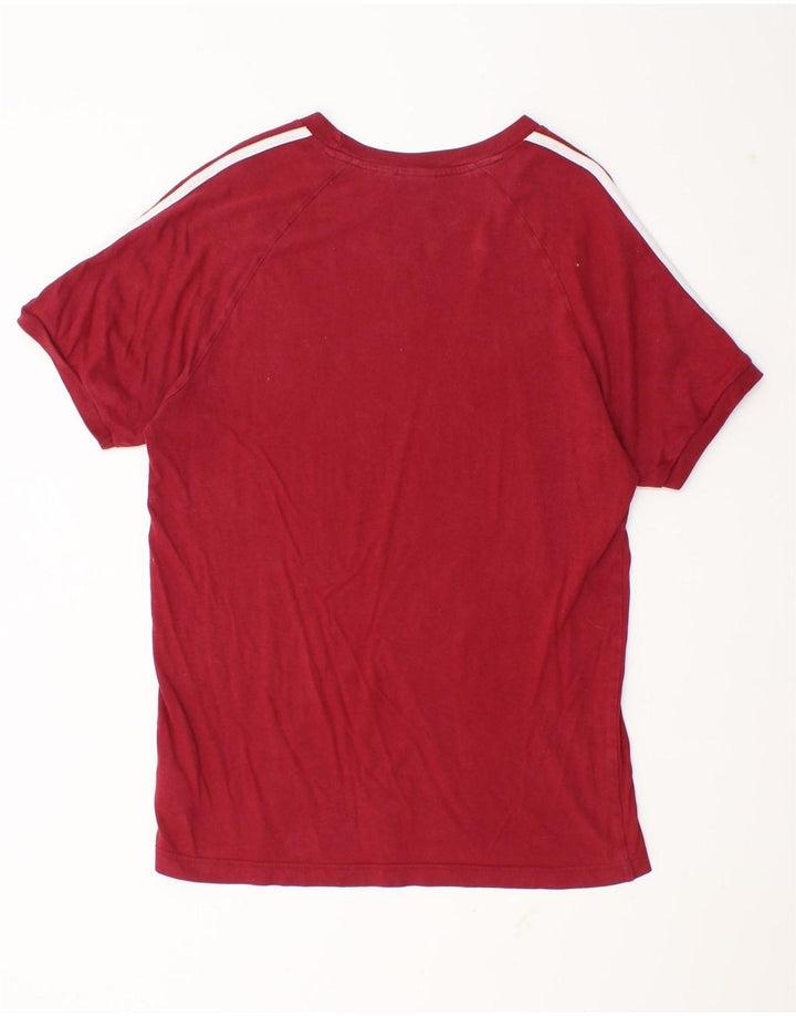 Adidas muška majica kratkih rukava Srednji bordo pamuk