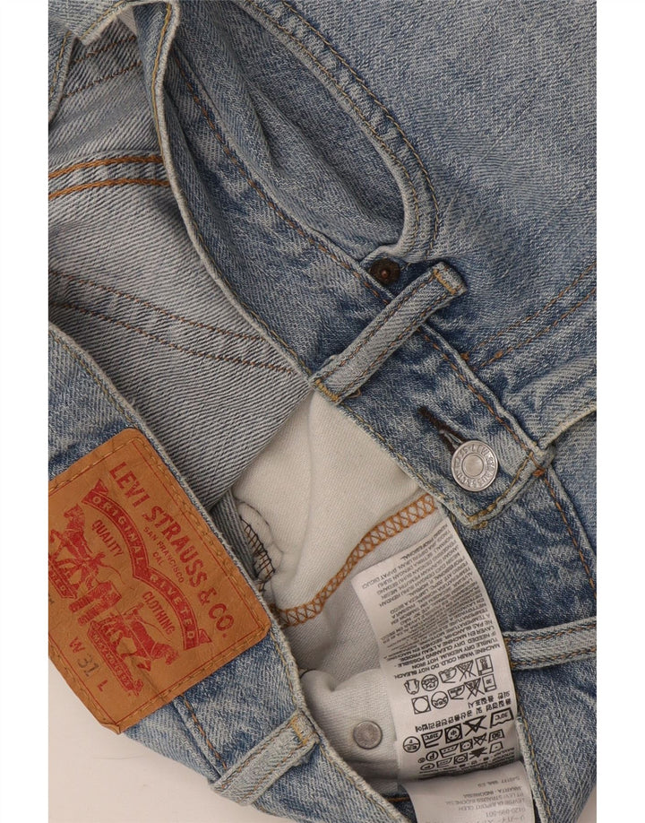Levi's muške 505 kratke traper hlače s oštećenim izgledom W31 srednje plavi pamuk