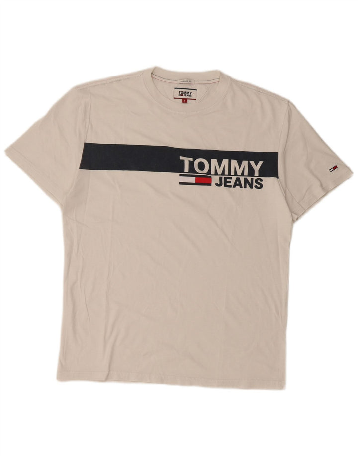 TOMMY HILFIGER Muška majica kratkih rukava s grafičkim motivima Mala bijela boja