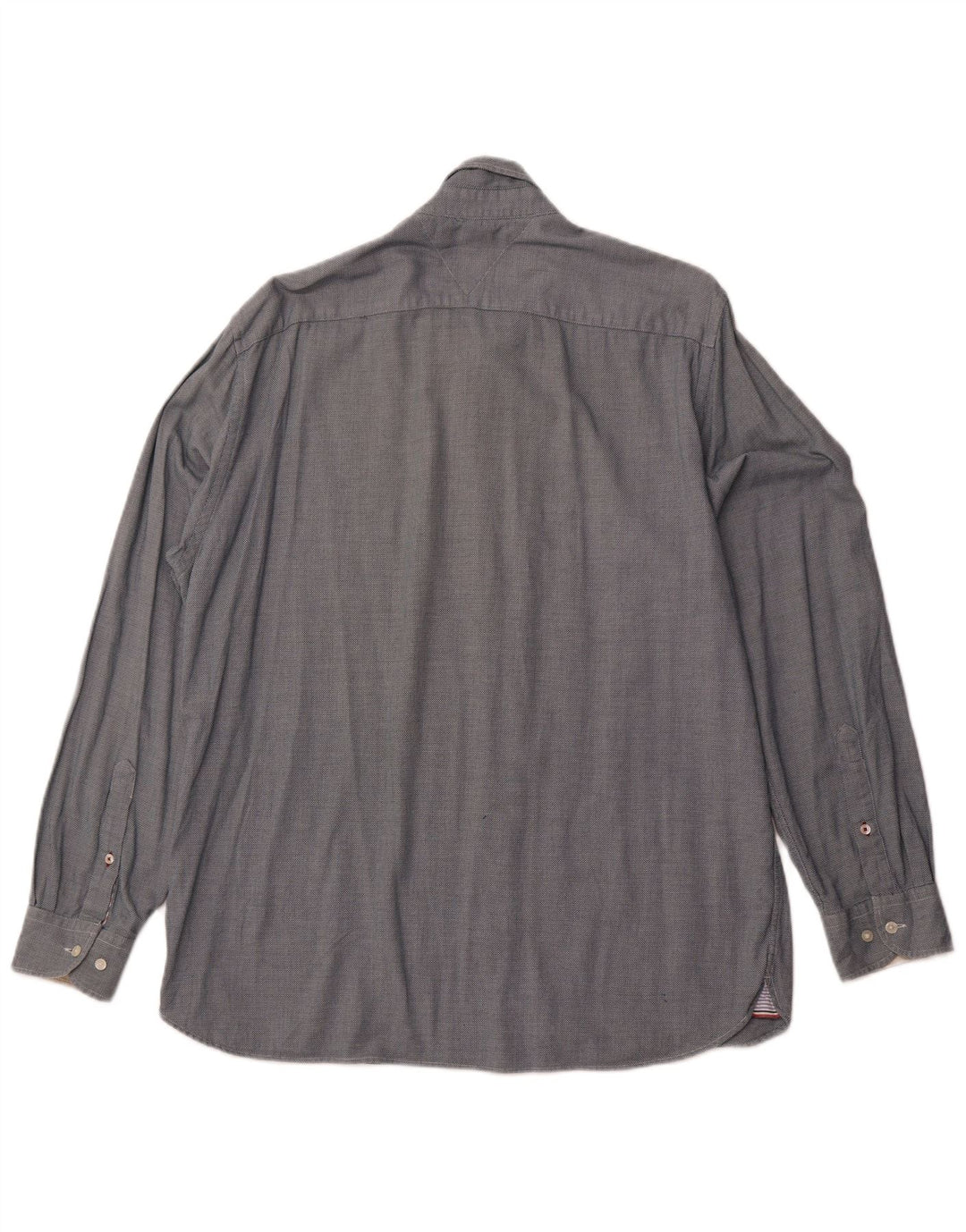 TOMMY HILFIGER Muška košulja standardnog kroja XL sivi pamuk na točkice