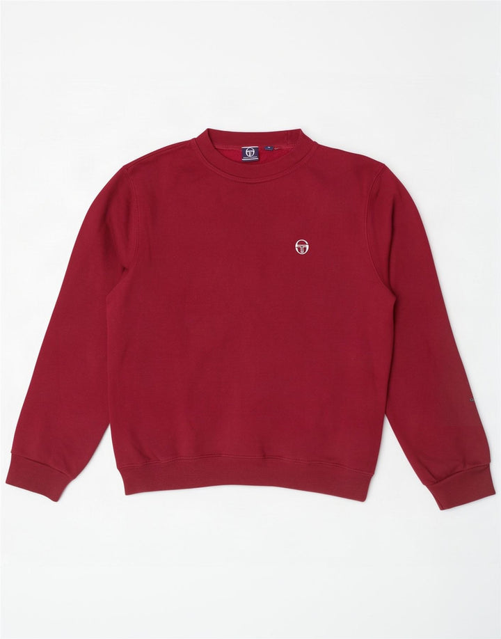 Sergio Tacchini Ženska majica s kratkim rukavima UK 10 Small Burgundy