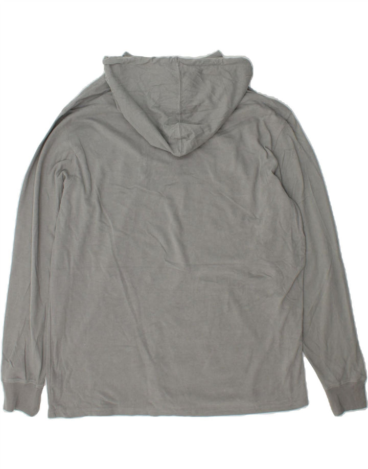 CHAMPION Mens Graphic Hoodie Jumper Medium Grey Cotton Vintage Champion and Second-Hand Champion from Messina Hembry 