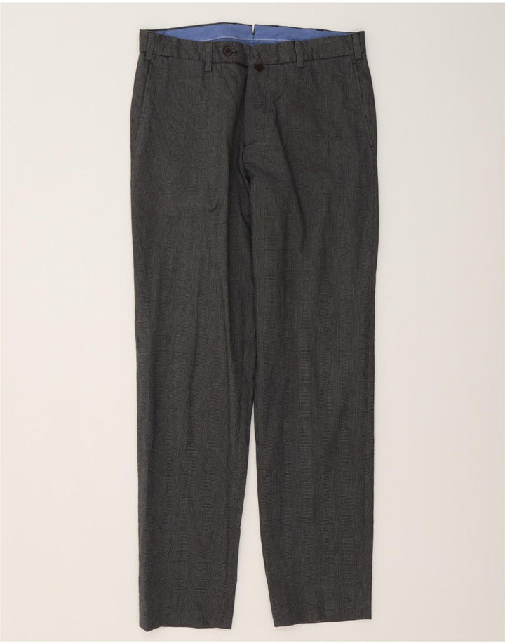 MASSIMO DUTTI Hlače za muško odijelo EU 40 Srednje W31 L31 Siva houndstooth