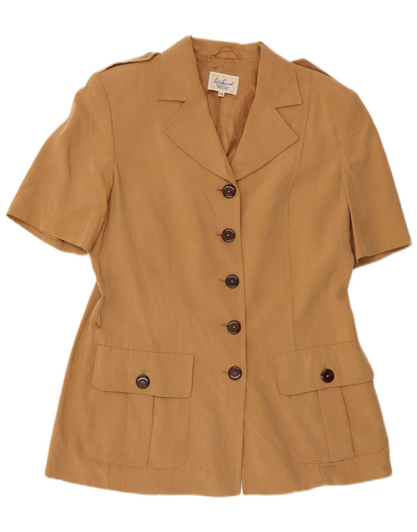 LUISA SPAGNOLI Ženska jakna Perugia sako s 5 gumba IT 44 srednje bež