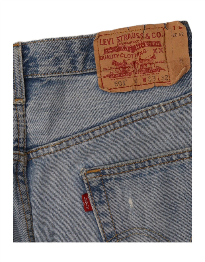 Levi's ženska suknja od trapera 501, W33 velika plava