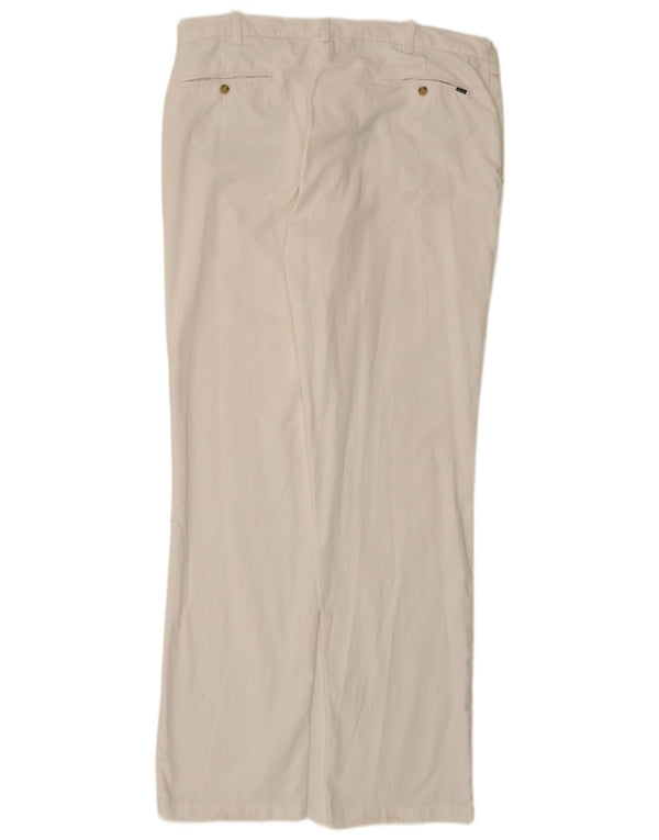 Polo Ralph Lauren muške ravne chino hlače klasičnog kroja W40 L36 bijele