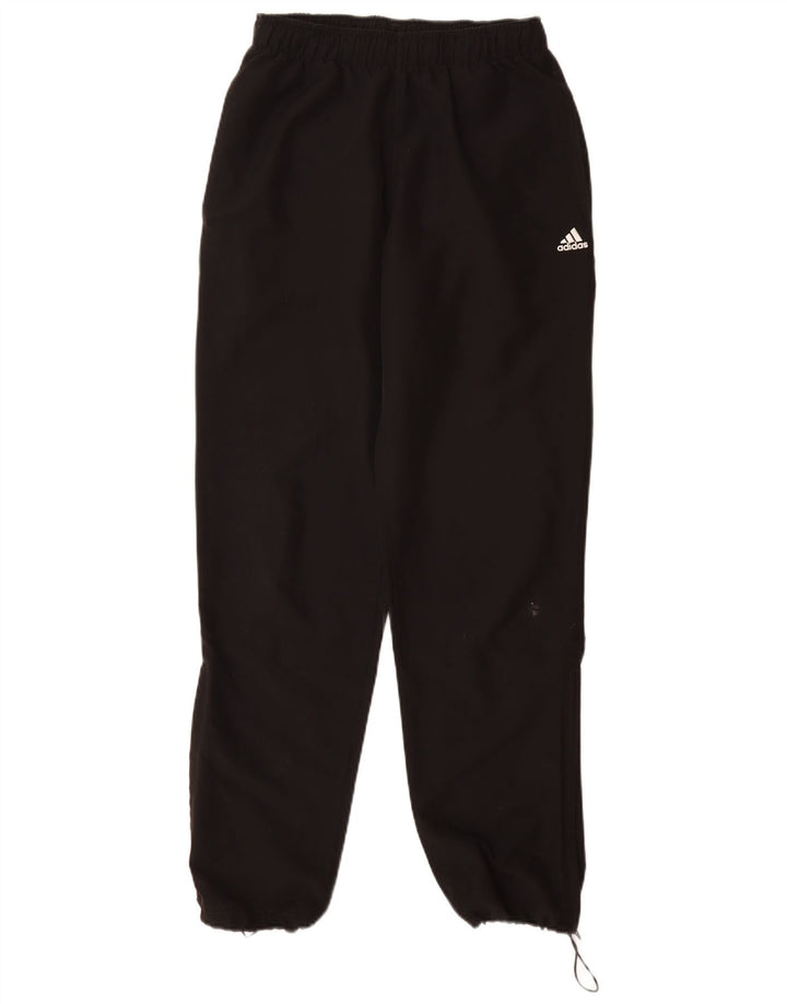 Adidas muške trenirke Climalite hlače Joggers male crne poliesterske