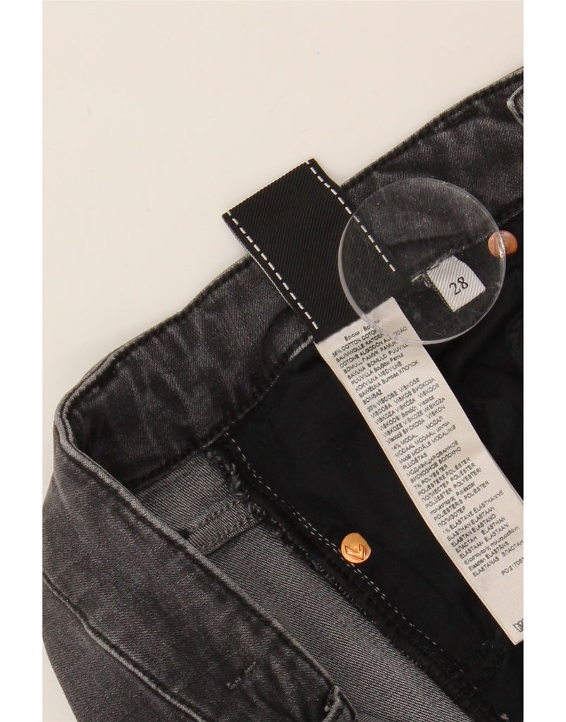 7 FOR ALL MANKIND Womens Skinny Jeans W28 L26 Grey Cotton Vintage 7 For All Mankind and Second-Hand 7 For All Mankind from Messina Hembry 