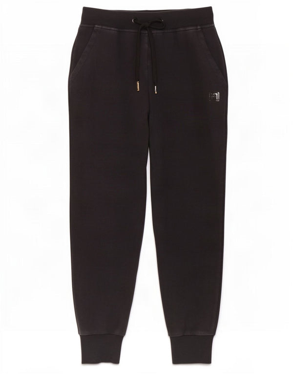 Fila Ženska trenirka Hlače Joggers UK 10 Mali crni pamuk