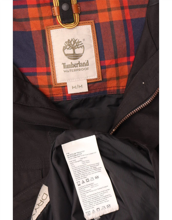 Timberland muška vjetrovka s kapuljačom UK 38 Srednje crni najlon
