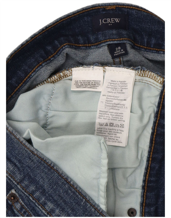 J. CREW Ženske traper kratke hlače W28 Srednje plavi pamuk