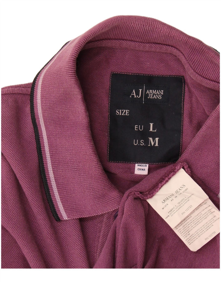 Armani Jeans muška polo majica srednje kestenjaste boje