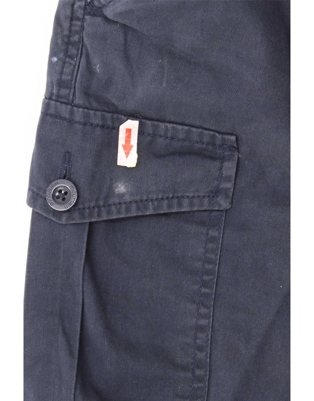 Mountain Warehouse Regular Cargo kratke muške hlače W36, veliki tamnoplavi pamuk