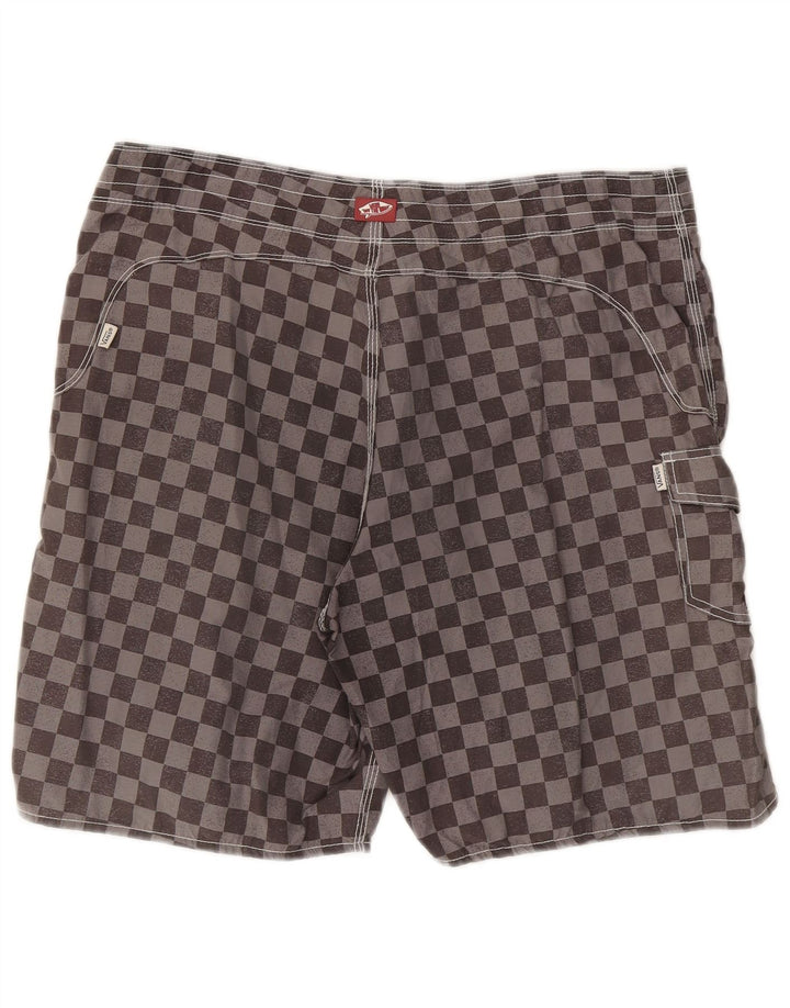 Vans muške kupaće kratke hlače velike sive geometrijske veličine