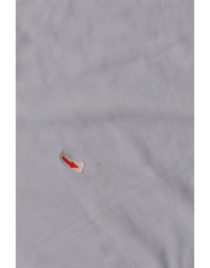 LACOSTE muška polo majica dugih rukava, veličina 4, srednje plavi pamuk