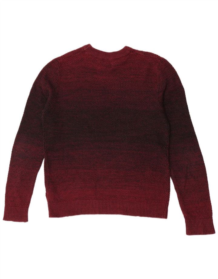 Jack & Jones muški džemper s okruglim izrezom srednje kestenjaste boje, pamuk