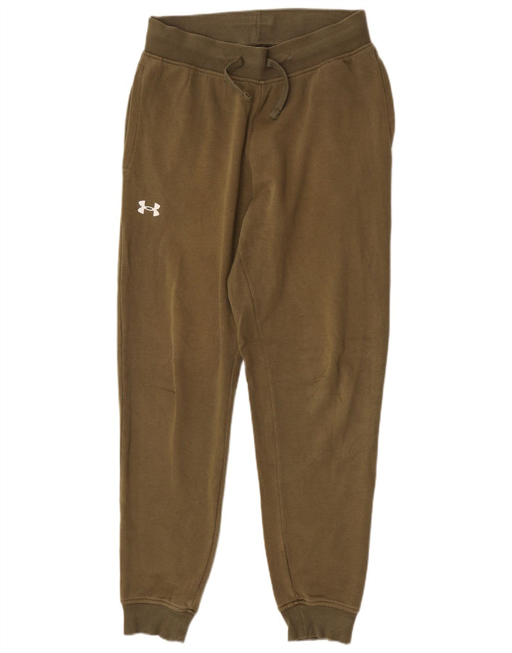 Under Armour Muške trenirke Hlače Joggers Srednji kaki pamuk