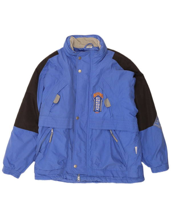 ETIREL muška skijaška jakna UK 40 Large Blue Colourblock najlon